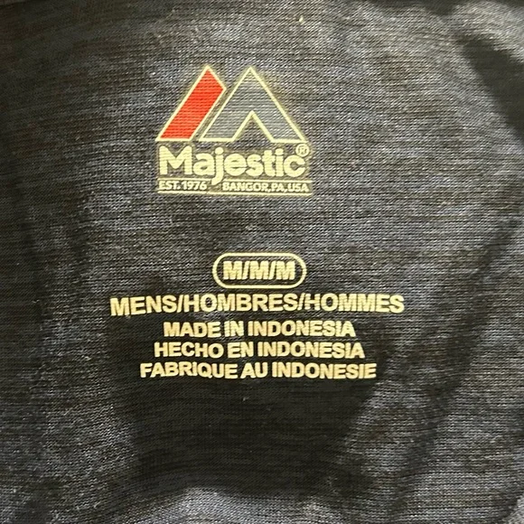 BRAVES Majestic Blue Polo Shirt with Short Sleeves and Relaxed Fit
Medium - Picture 5 of 6